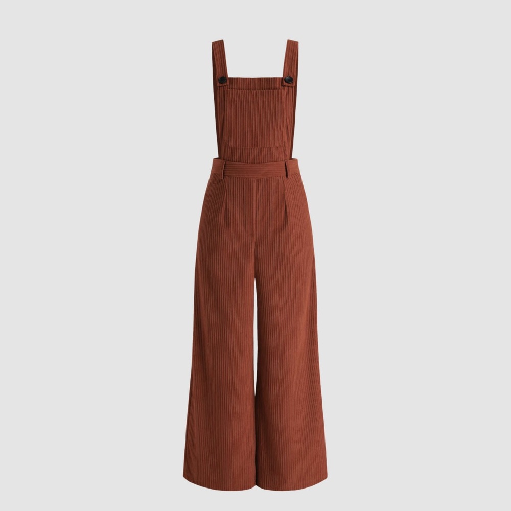 Corduroy Overalls 1X